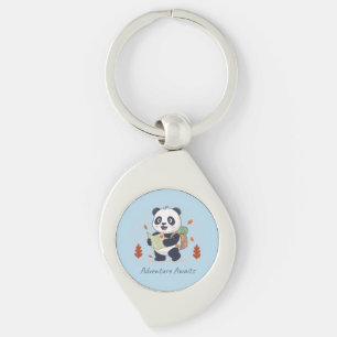 Porte-clés L'aventure Attend Panda