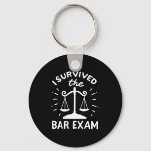Porte-clés L'Avocat A Survécu À L'Examen Bar