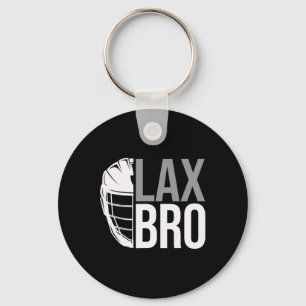 Porte-clés Lax Bro Drôle Lacrosse Joueur Garçon Enfants