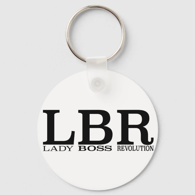 Porte-clés LBR Lady Boss Revolution (Recto)