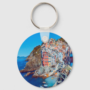 Porte-clés ldp RIOMAGGIORE - Cinque Terre -