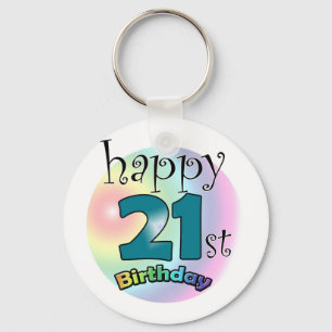 Porte-clés Le 21e anniversaire