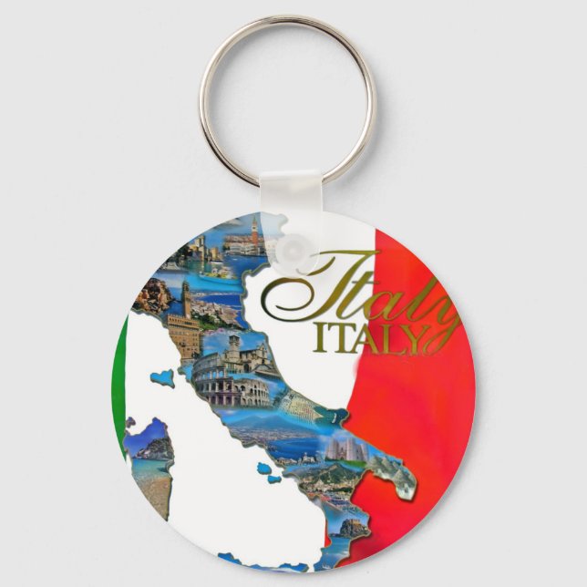 Porte-clés Le "Boot" italien (Recto)