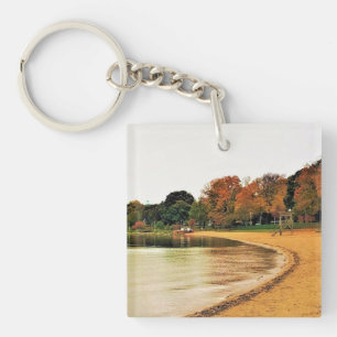Porte-clés Le bord du lac Léman, Wisconsin
