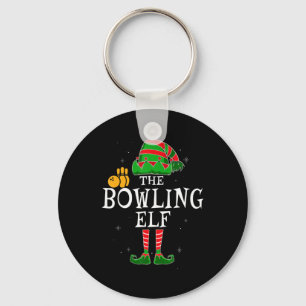 Porte-clés Le Bowling Elf Group fait la jonction de Noël fami