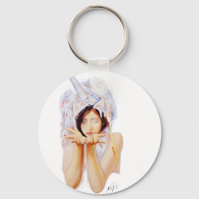 Porte-clés Le cadeau (Recto)