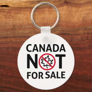 Porte-clés LE CANADA n'est pas à vendre Freedom Canadian Oh