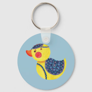 Porte-clés Le canard mignon