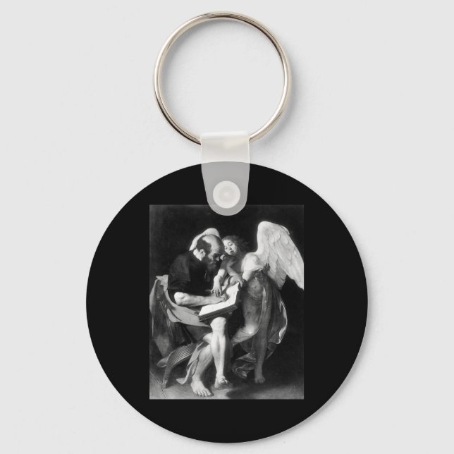 Porte-clés Le Caravaggio Saint Matthieu Et L'Ange (Recto)