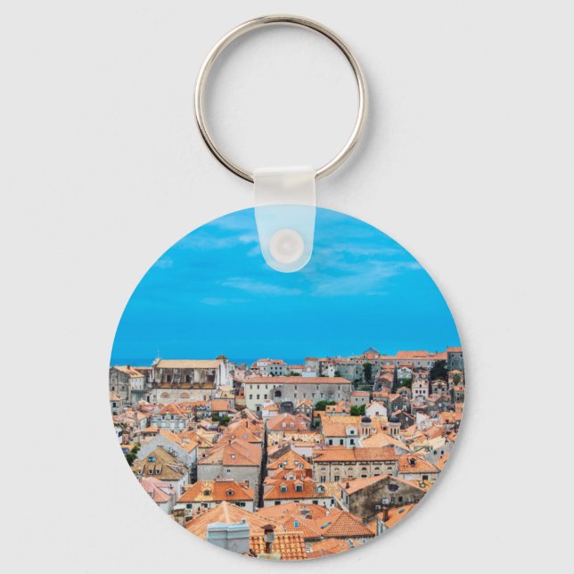 Porte-clés Le centre historique de Dubrovnik (Recto)