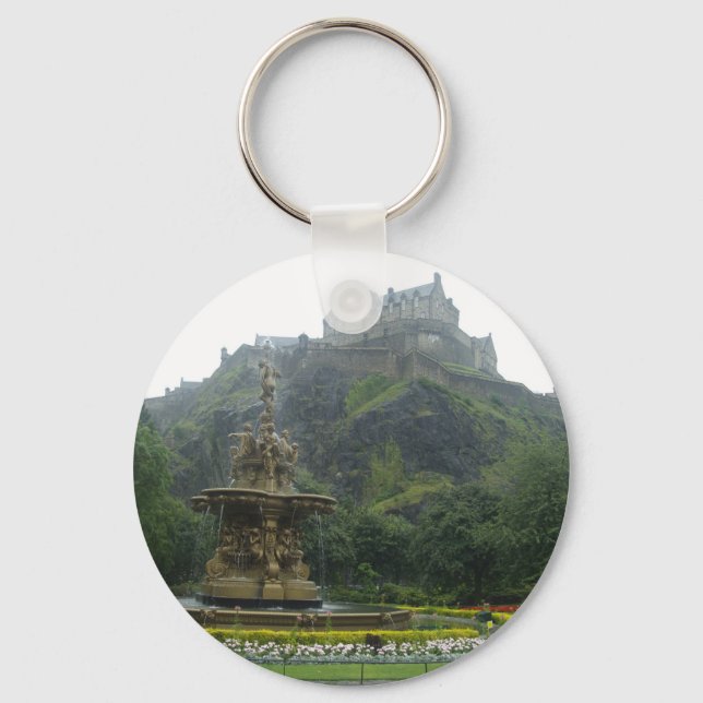 Porte-clés le château d'edinburgh (Recto)
