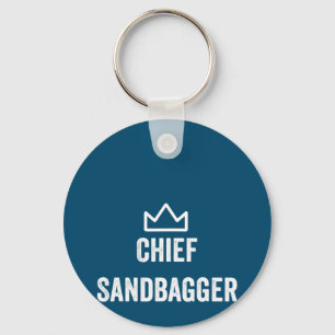 Porte-clés Le chef Sandbagger Golf Meme Bjj Chess Sandbag
