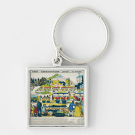 Porte-clés Le chemin de fer