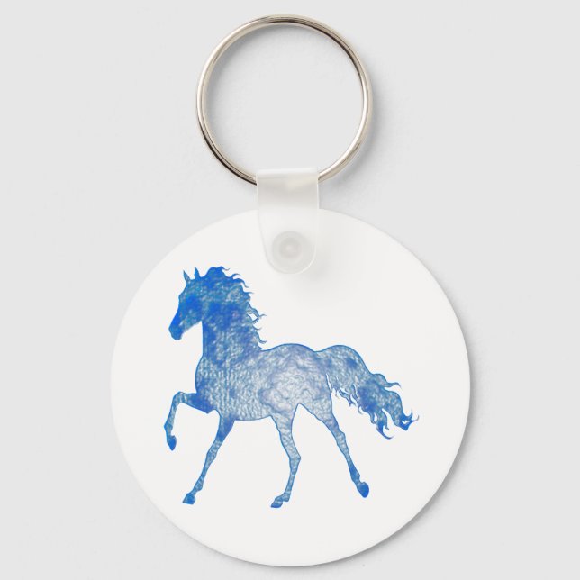 PORTE-CLÉS LE CHEVAL DU CIEL (Recto)