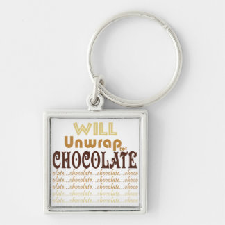 Porte-clés Le chocolat déroulent