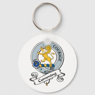 Porte-clés Le clan de Cumming Badge