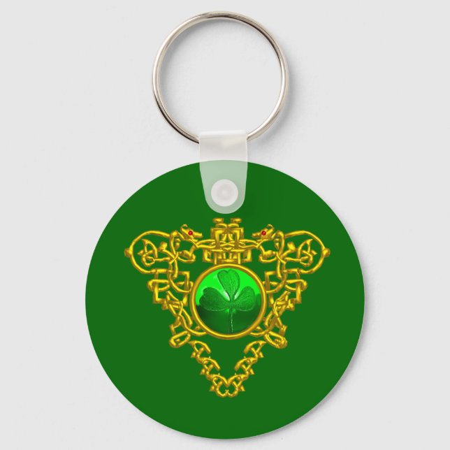 PORTE-CLÉS LE COEUR CELTIQUE DE SAINT PATRICK (Recto)