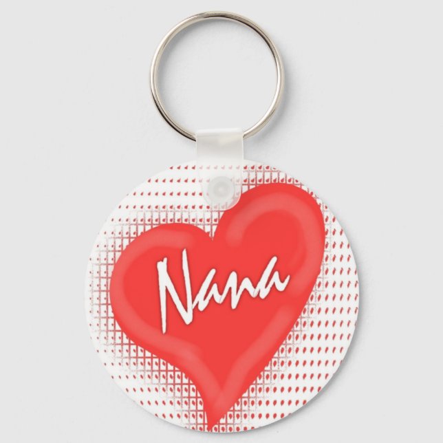 Porte-clés Le coeur de Nana (Recto)