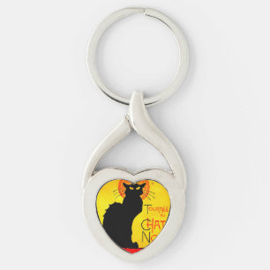 Porte-clés Le Conversation Noir Vintage