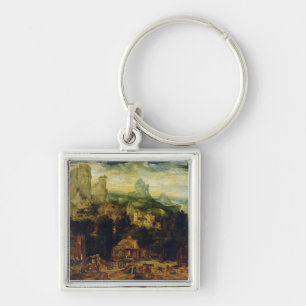 Porte-clés Le Coppermine (huile sur le panneau)