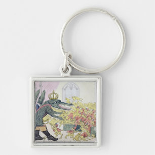 Porte-clés Le crocodile corse