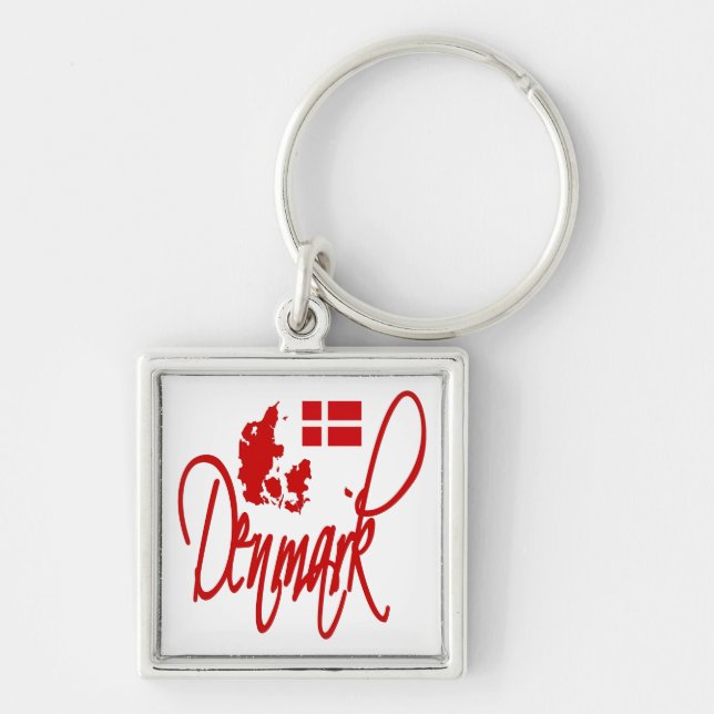 Porte-clés Le Danemark (Devant)