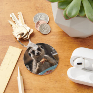 Porte-clés Le Déjeuner De Meerkat Sneaky,