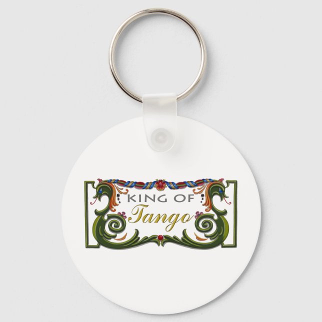 Porte-clés Le design exclusif King of Tango ! (Recto)