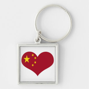 Porte-clés Le drapeau de la république populaire de Chine