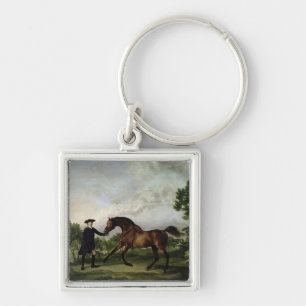 Porte-clés Le duc de l'étalon "blanc " de la baie d'Ancaster