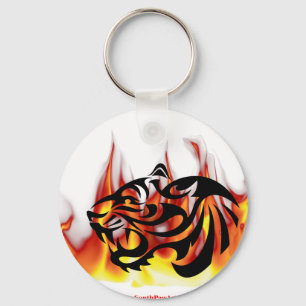 Porte-clés Le feu de tigre