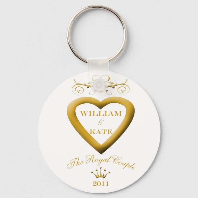 Porte-clés Le Fiançailles royal/Porte - clé Mariage (Recto)