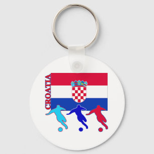 Porte-clés Le football Croatie