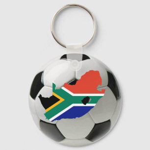 Porte-clés Le football de l'Afrique du Sud