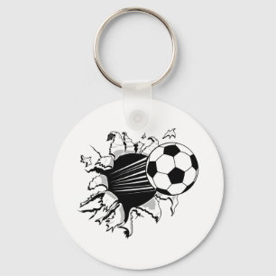Porte-clés Le football Tearout