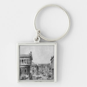 Porte-clés Le forum romain d'Antiquity, 1914