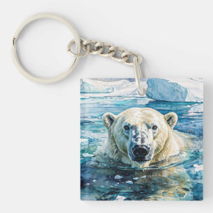 Porte-clés Le Gardien des glaces attentif