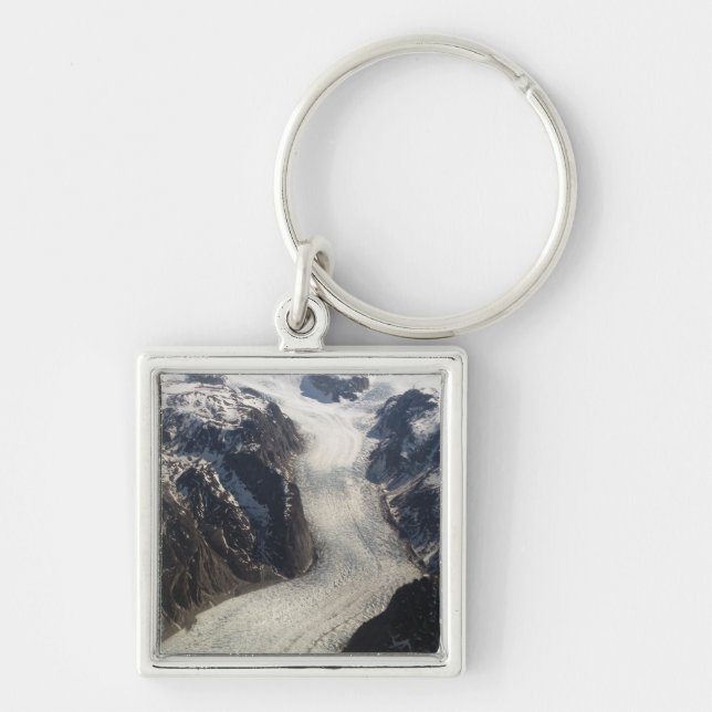 Porte-clés Le glacier Sondrestom au Groenland (Devant)