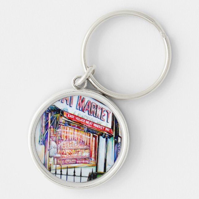 Porte-clés Le jardin de la sagesse de l'East Village (Devant)