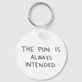 Porte-clés Le jeu de mots est toujours prévu