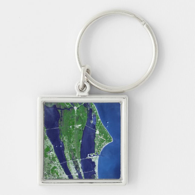 Porte-clés Le John F Kennedy Space Center (Devant)