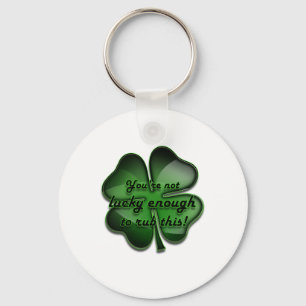 Porte-clés Le jour de St Patrick zim, noir assez non chanceux