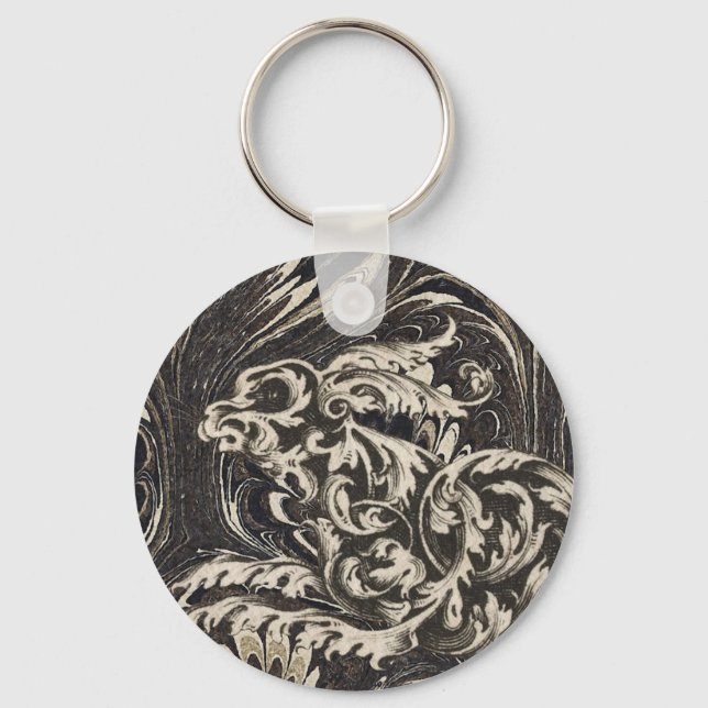 Porte-clés Le lapin caché (Recto)