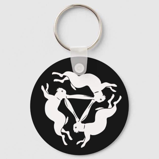 Porte-clés Le lapin de Lucky Tinner (Recto)