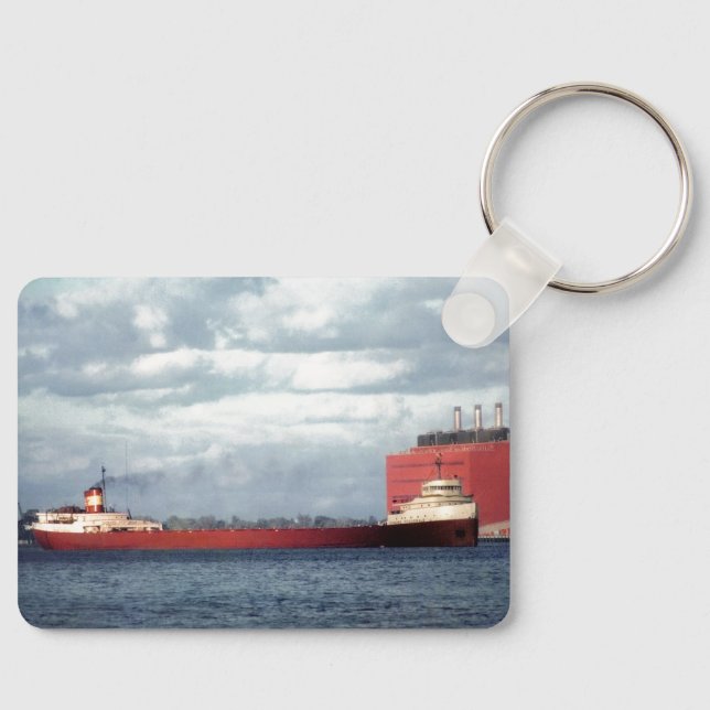 Porte-clés Le légendaire S.S. Edmund Fitzgerald (Recto)