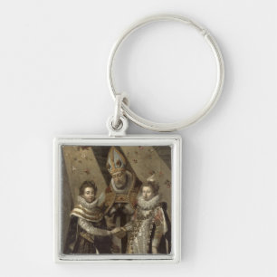 Porte-clés Le mariage de Louis XIII