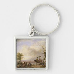 Porte-clés Le mariage rural