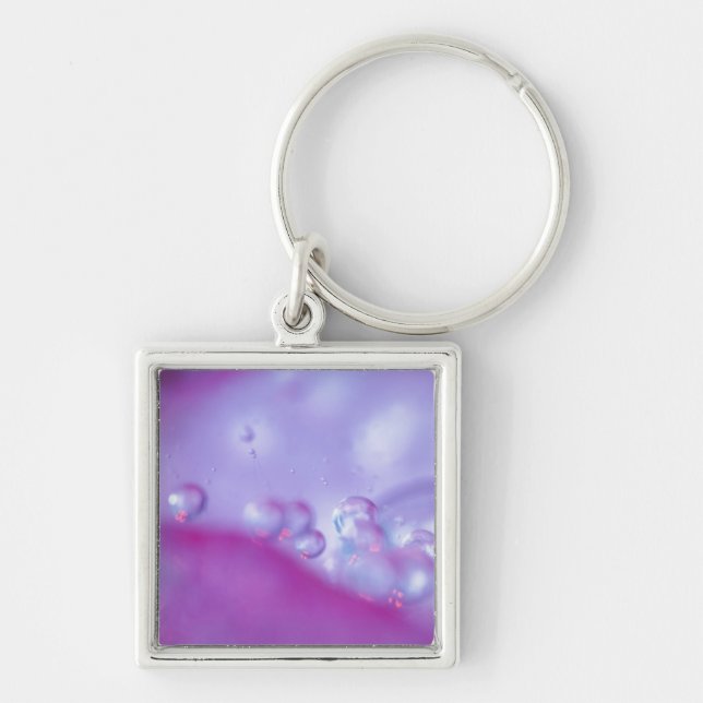 Porte-clés Le mât baisse sur le pétale de fleurs abstrait. Cr (Devant)