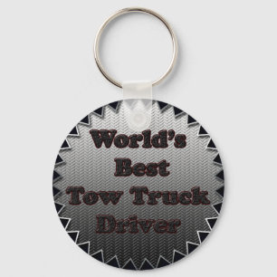 Porte-clés Le meilleur conducteur de dépanneuse du monde