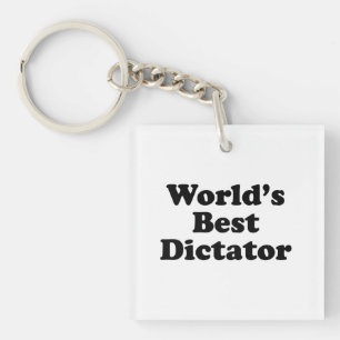 Porte-clés Le meilleur dictateur du monde